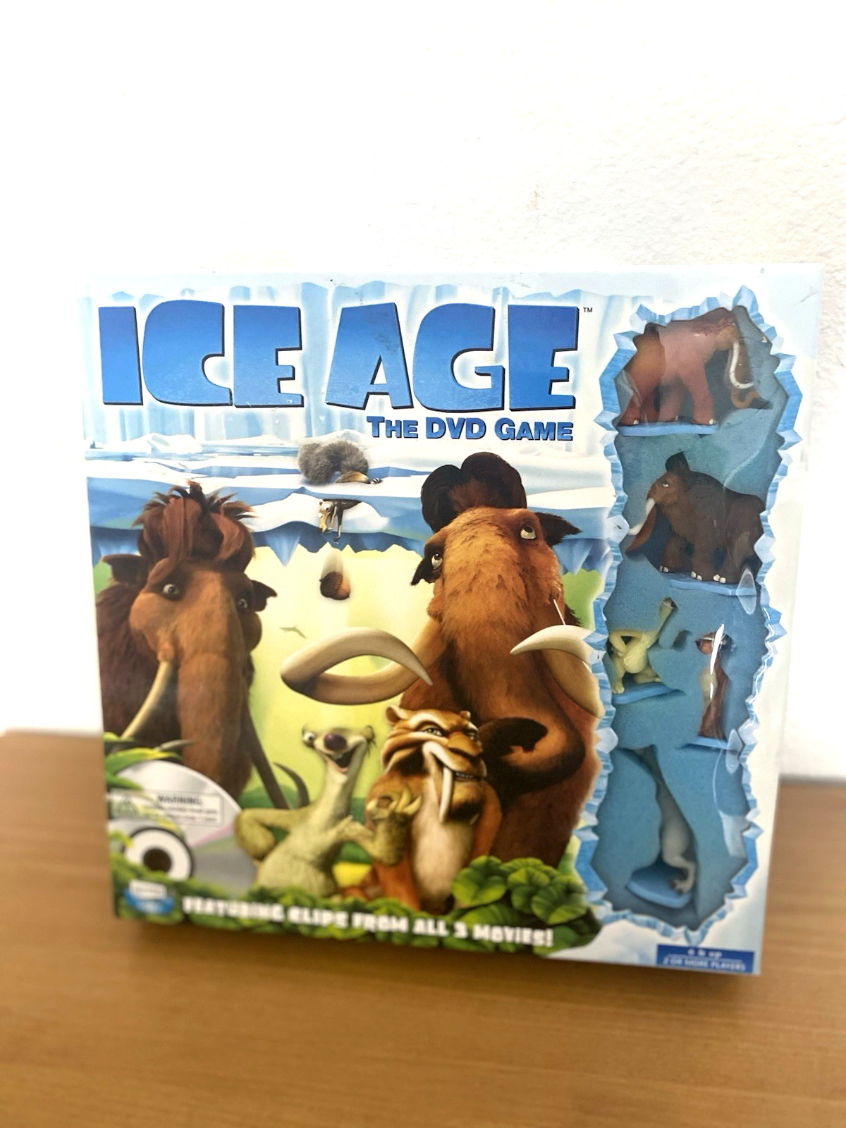 Screenlife Ice Age: The DVD Game Board Game with Clips from All 3 Movies