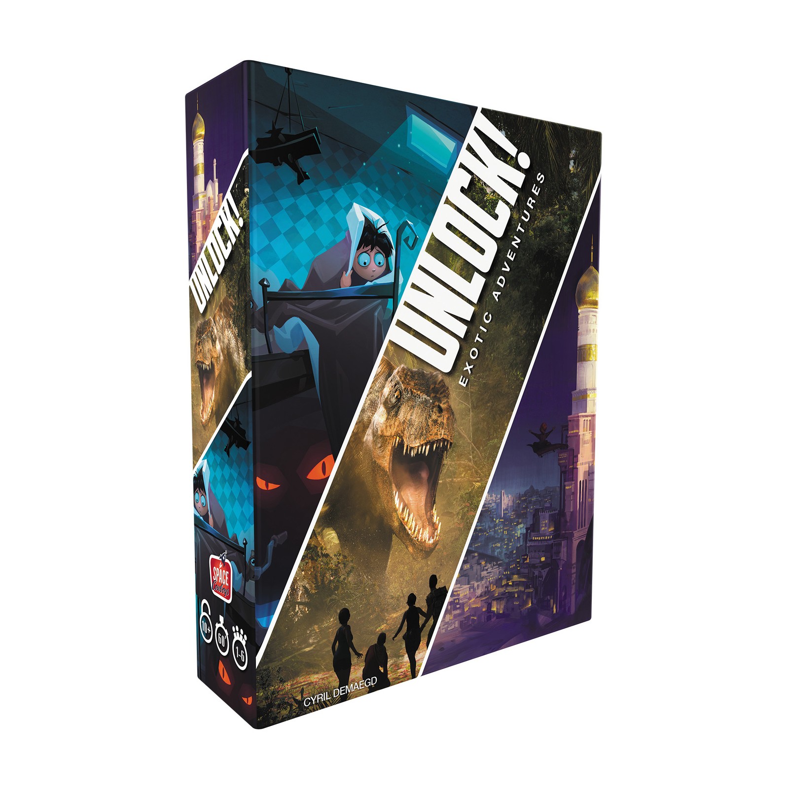New – Space Cowboys Unlock! Exotic Adventures – Ages 10+ | 1-6 players