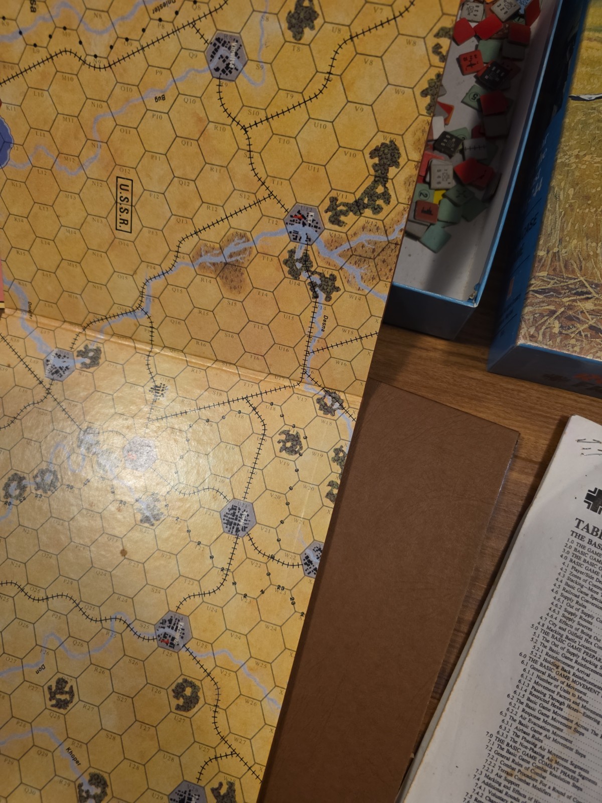 Vintage 1985 Russian Front Board Game The Avalon Hill Game Company USA