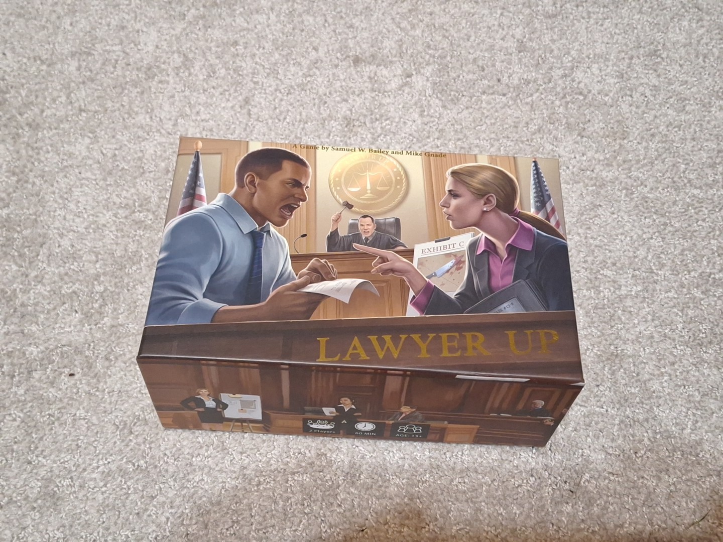 Rock Manor Games Lawyer Up KS Version Case 000 and 001 Complete
