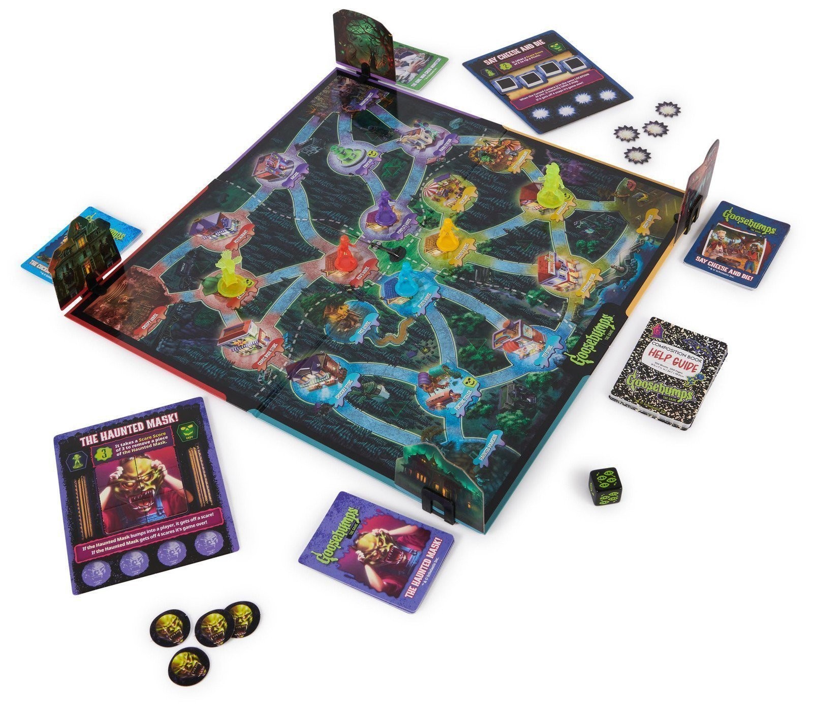 Goosebumps The Game Spooky Cooperative Monster Board Game for Kids Ages 8 and Up