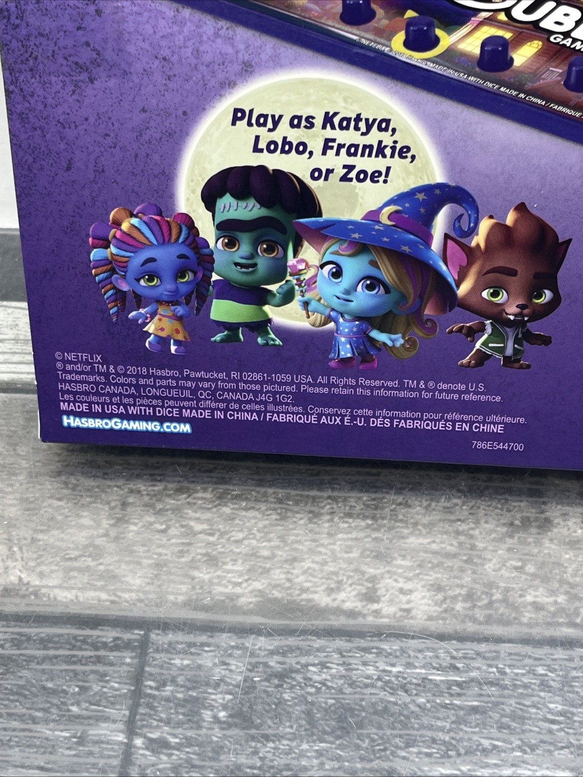 Hasbro Games Trouble: Netflix Super Monsters Edition Board Game. {81}