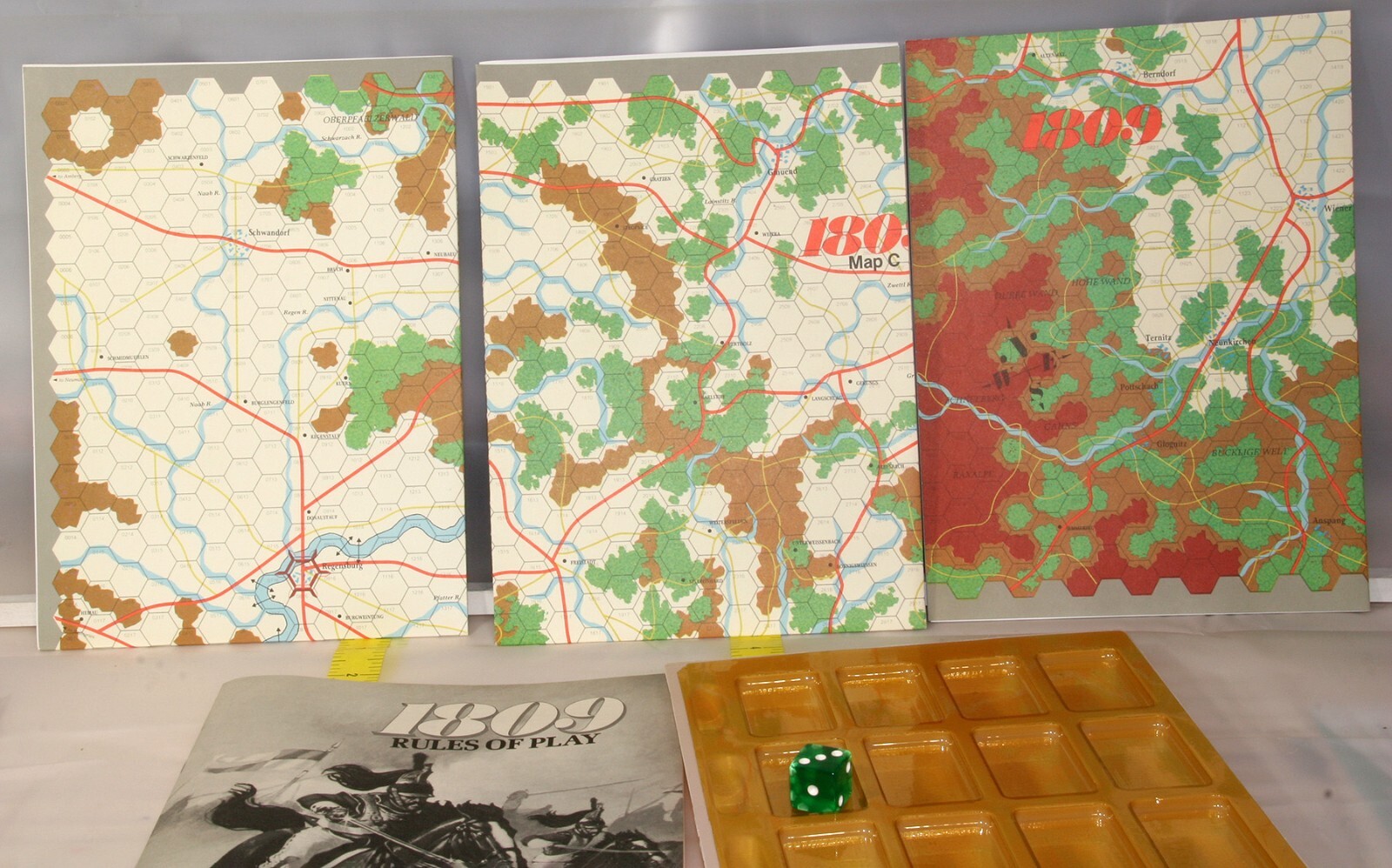 Victory Games 1809 Napoleon’s Danube Campaign Complete Unpunched