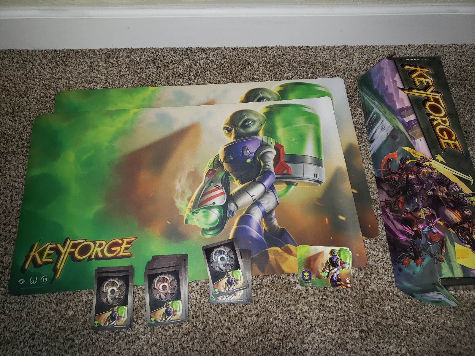 KeyForge Playmats, Deck Boxes And Promos Cards