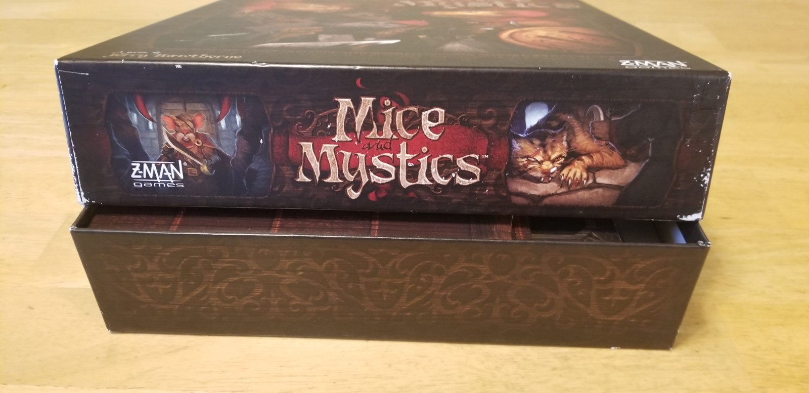 Mice & Mystics Cooperative Board Game Plaid Hat Games Jerry Hawthorne