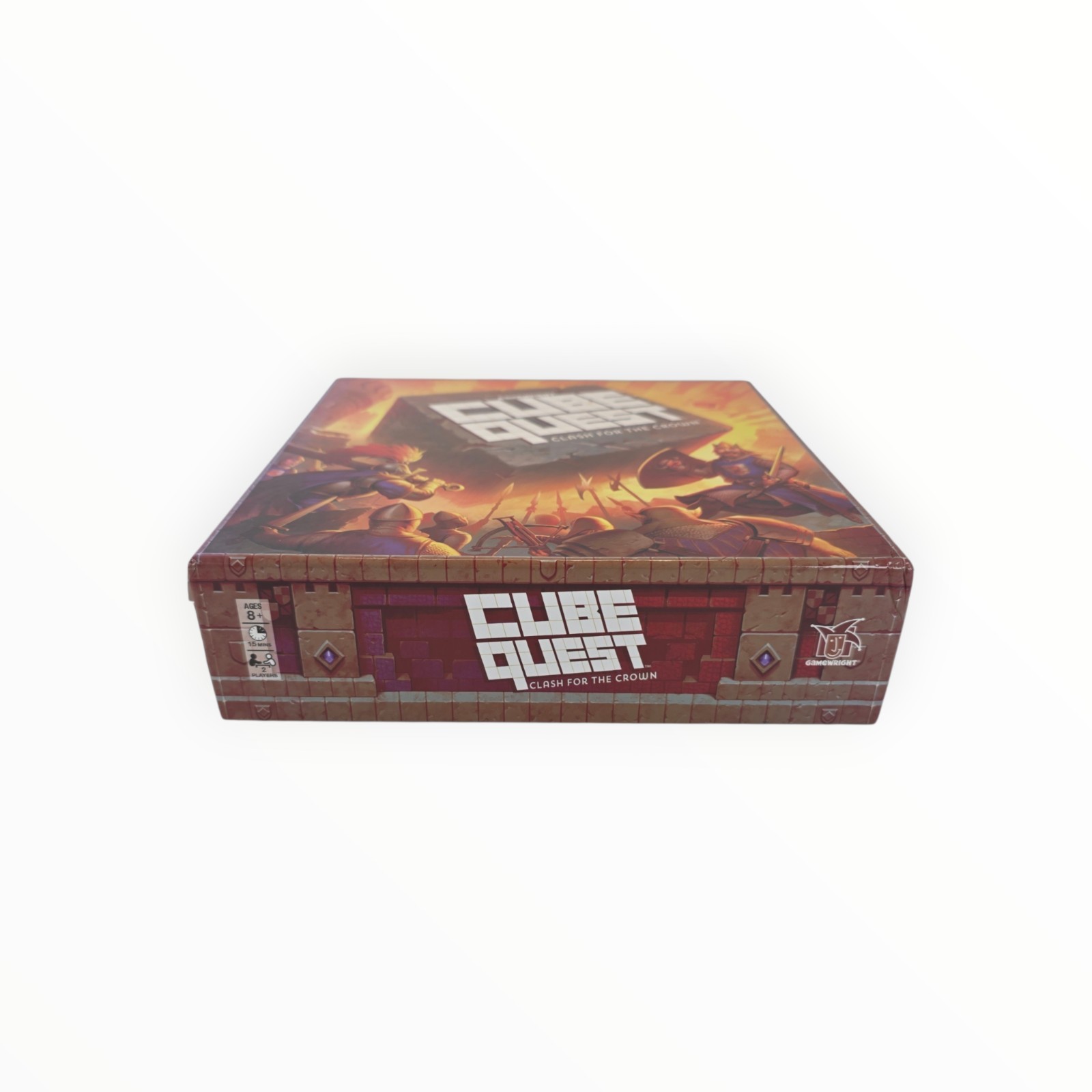 Cube Quest Clash For The Crown Board Game 2014 GameWright COMPLETE