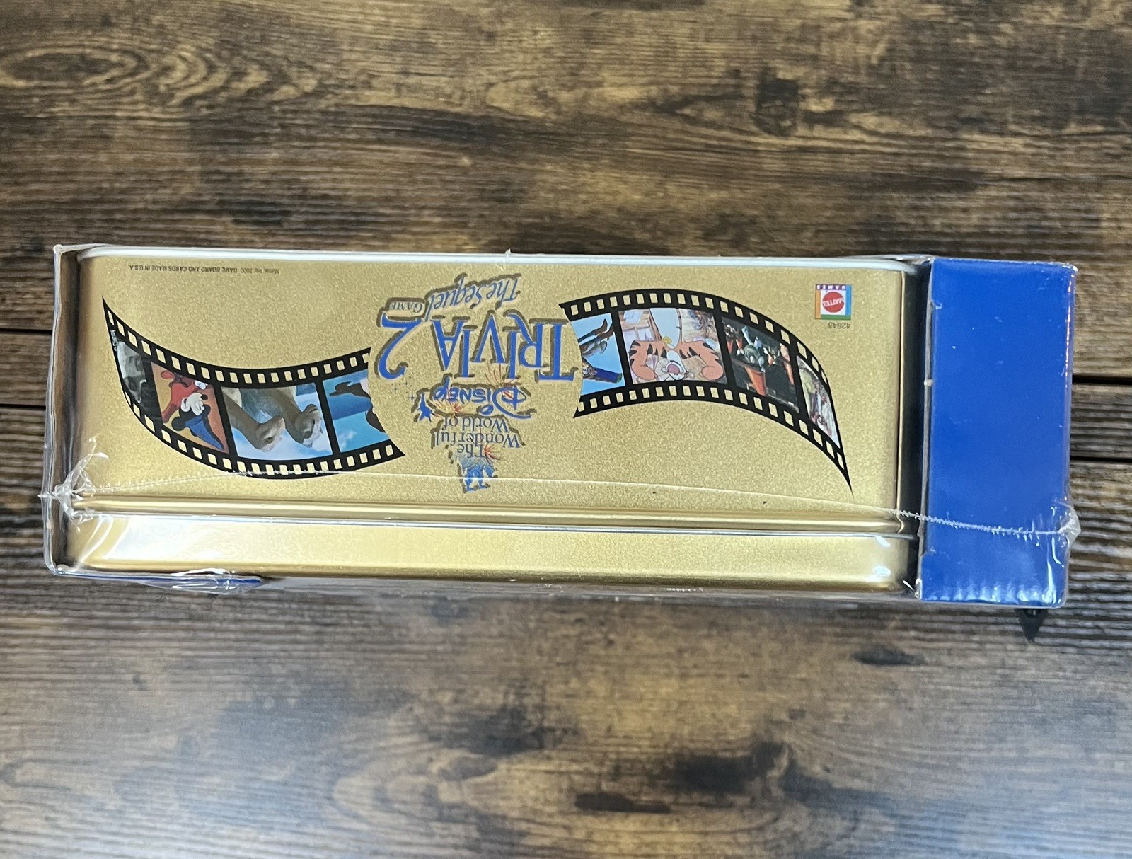 SEALED 2000 Mattel Wonderful World of Disney Trivia 2 The Sequel Board Game-NEW