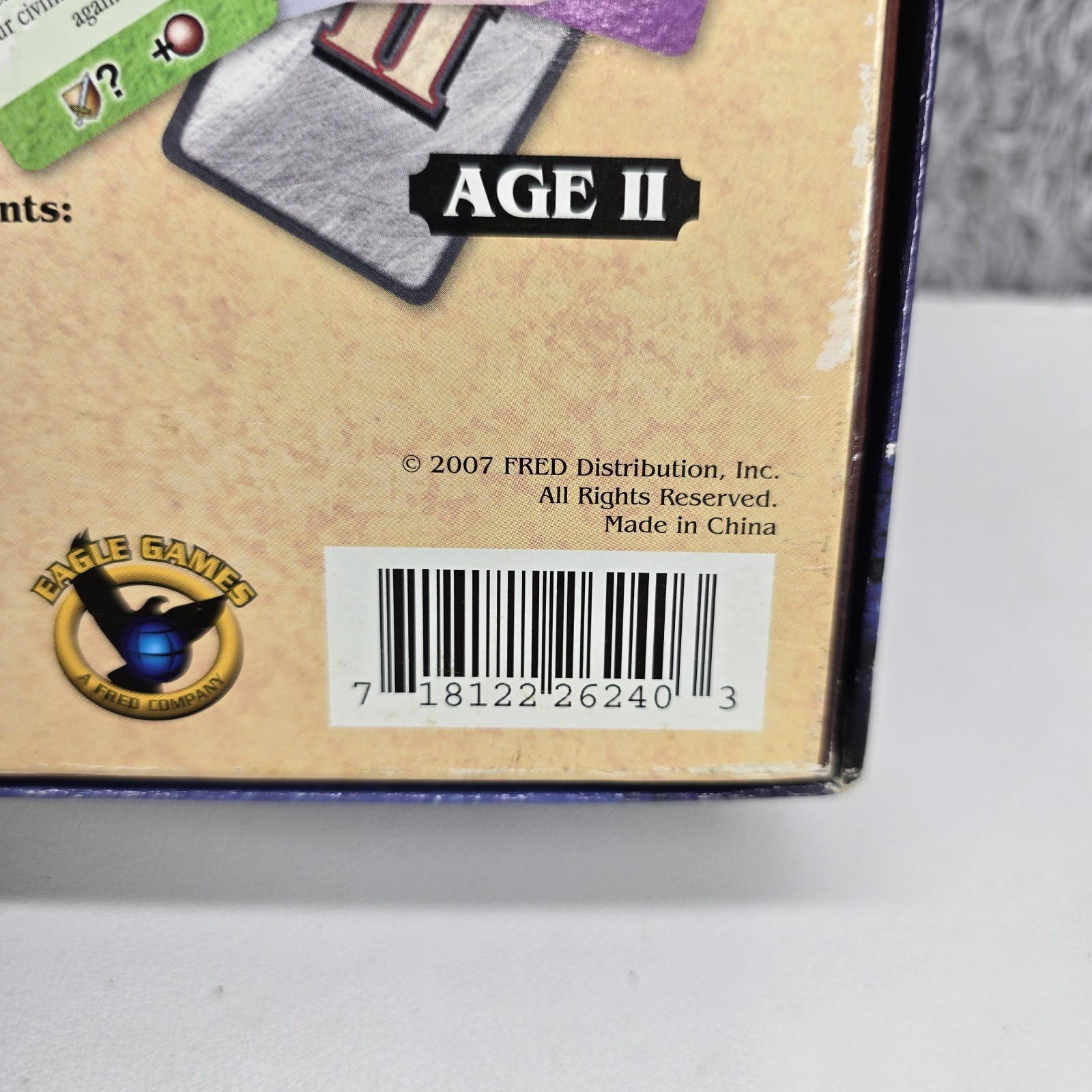 Through the Ages A Story of Civilization Czech Board Games – Complete In Box