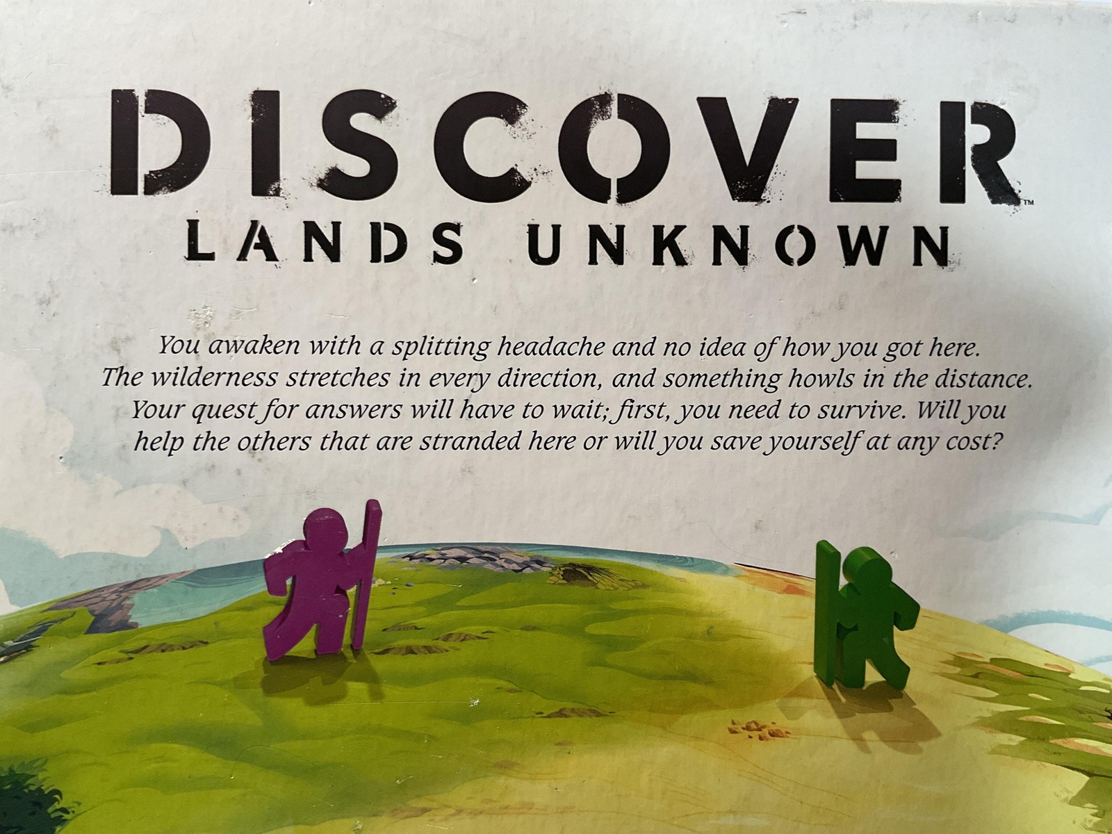 Discover Lands Unknown Board Game Fantasy Flight 2018 Survival Strategy Complete
