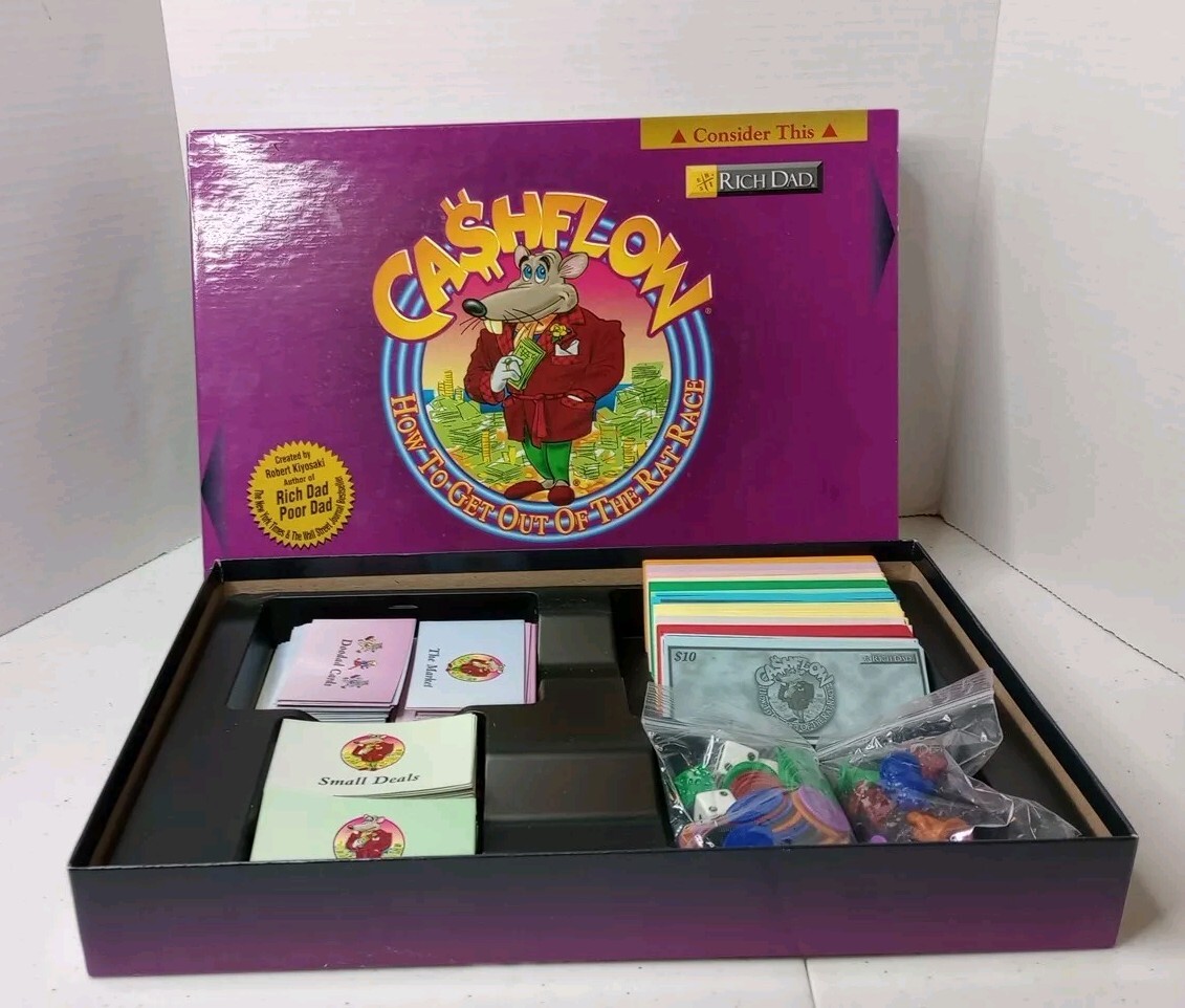 Cashflow Investing 101 Board Game Rich Dad Poor Dad Robert Kiyosaki Financial