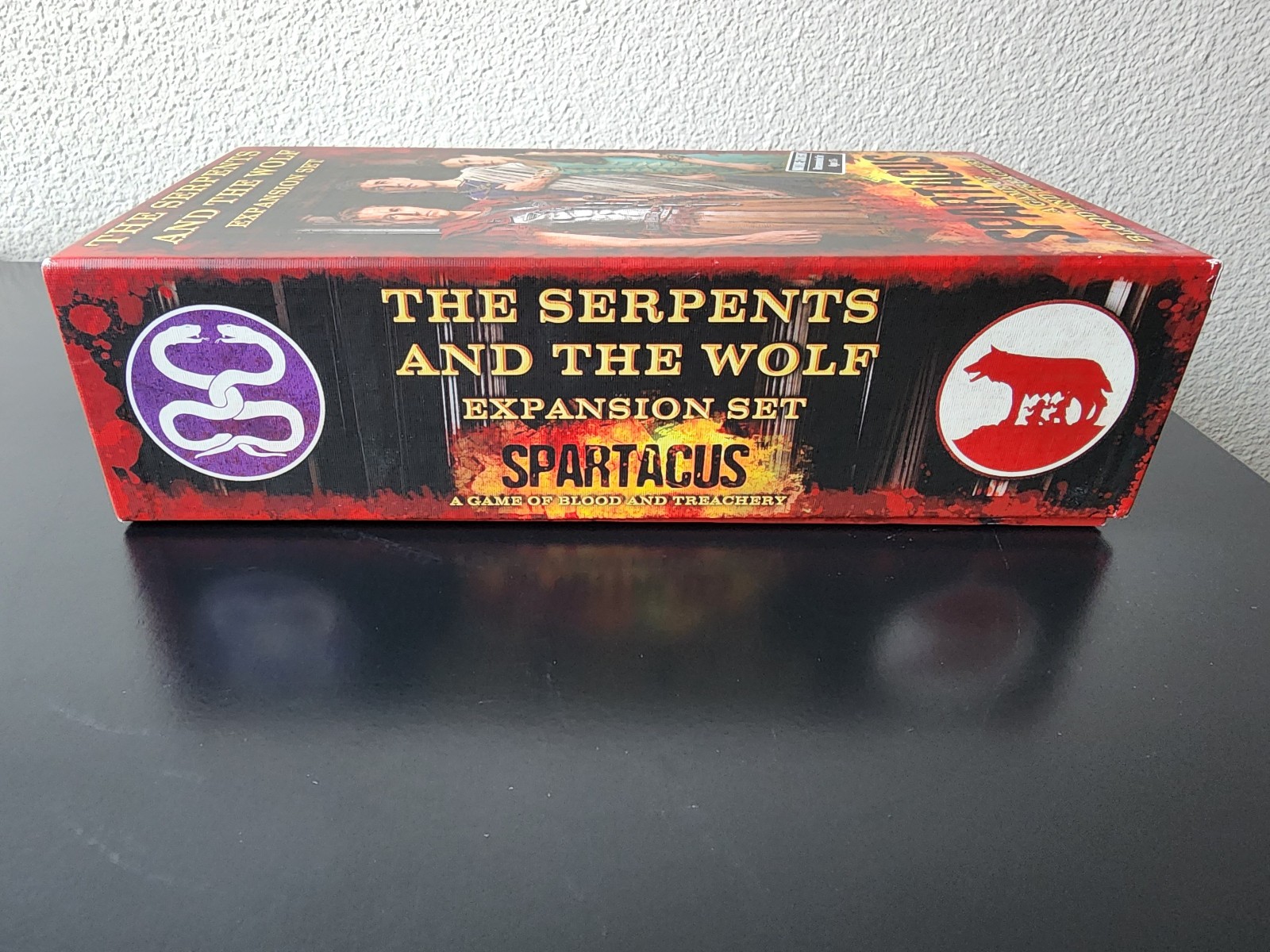 Spartacus: The Serpents and The Wolf Expansion Set (2013) RPG Board Game GF9