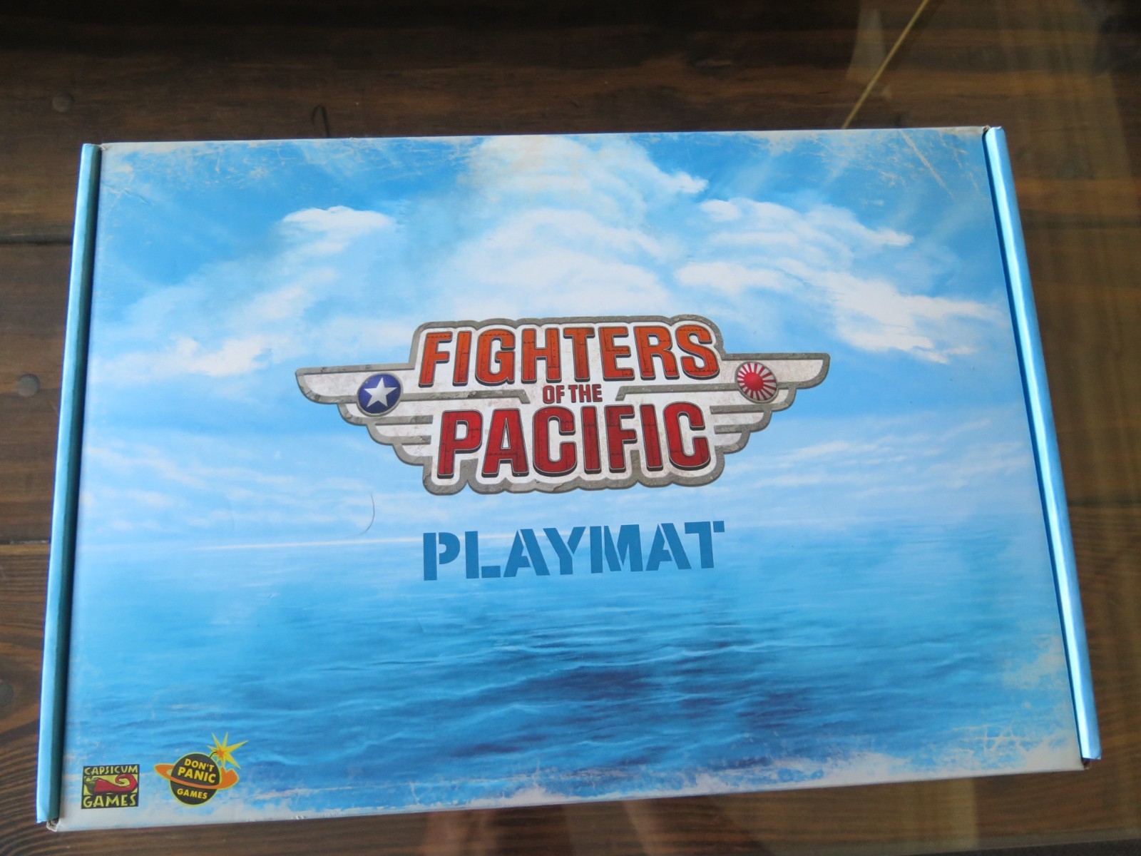 FIGHTERS OF THE PACIFIC RPG PLAYMAT BOX OF 2 FROM KICKSTARTER I BELIEVE
