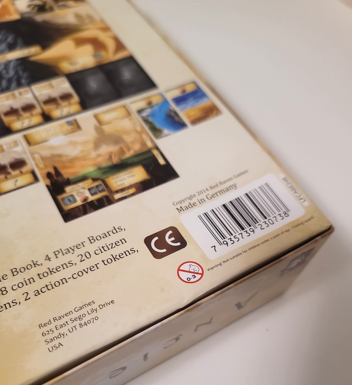 The Ancient World 2014, Red Raven Games, Pre-Owned