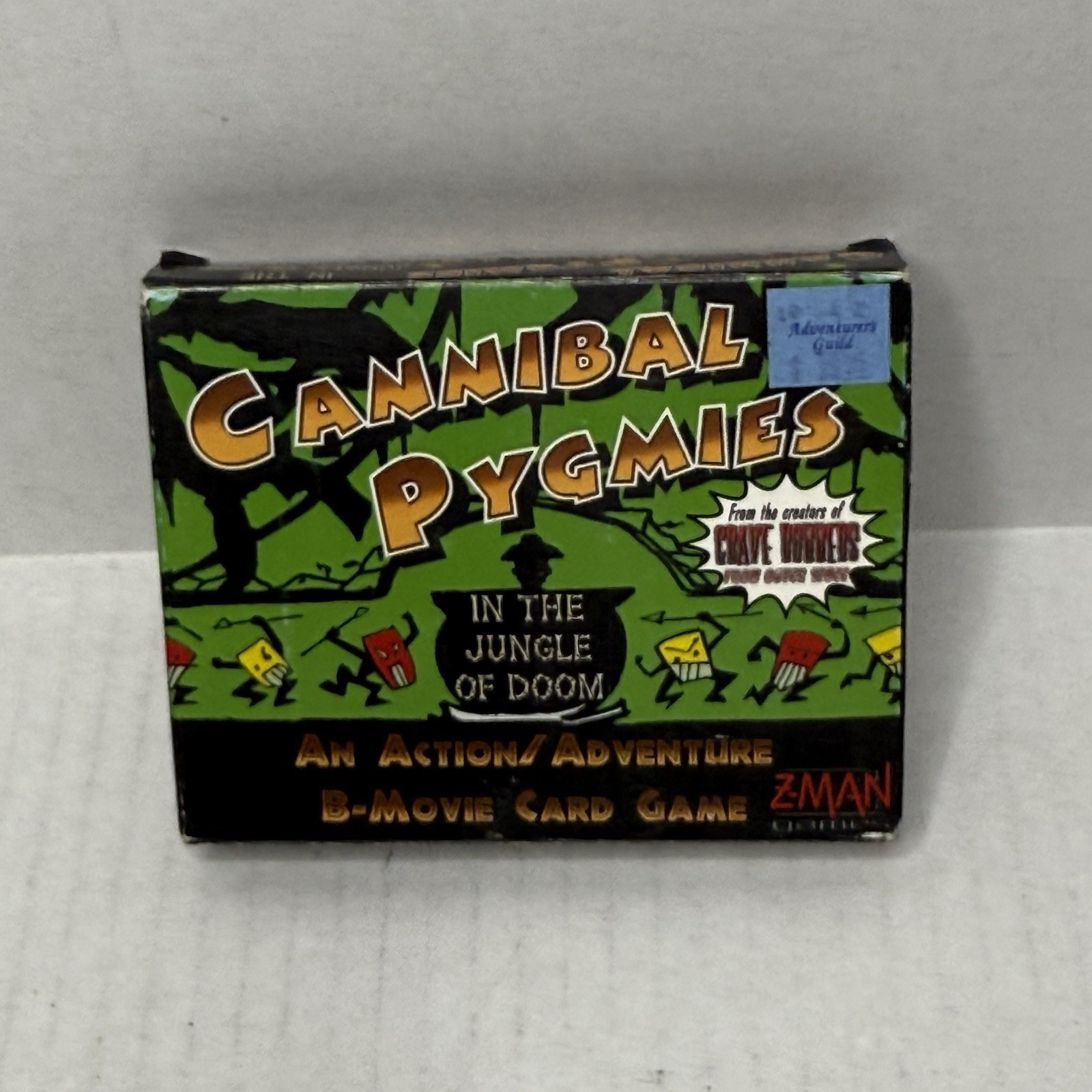 Z-Man Card Game Cannibal Pygmies in the Jungle of Doom 2002