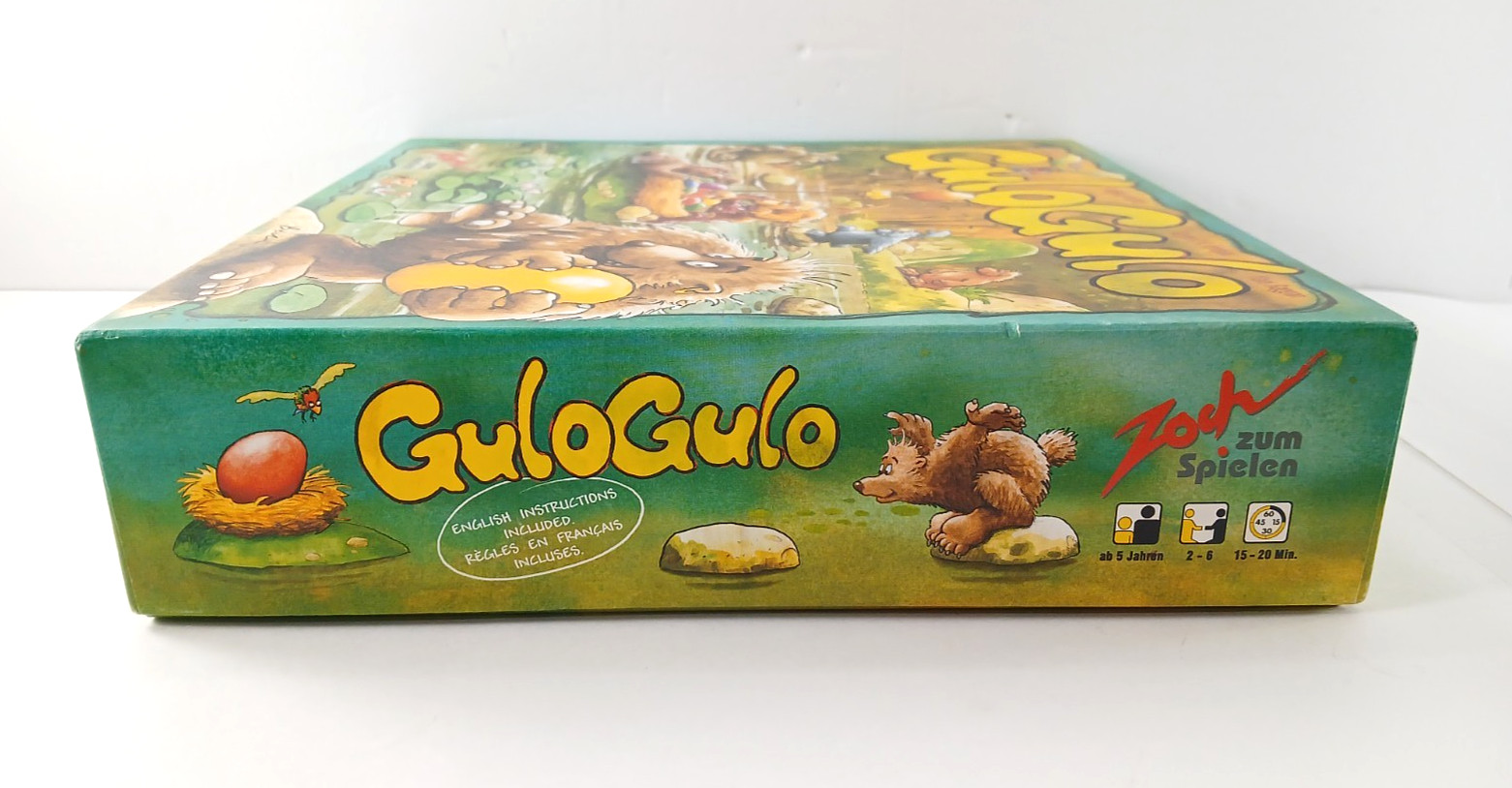2003 GULO GULO Hungry Wolverine Family Board Game By Zoch COMPLETE Excellent!