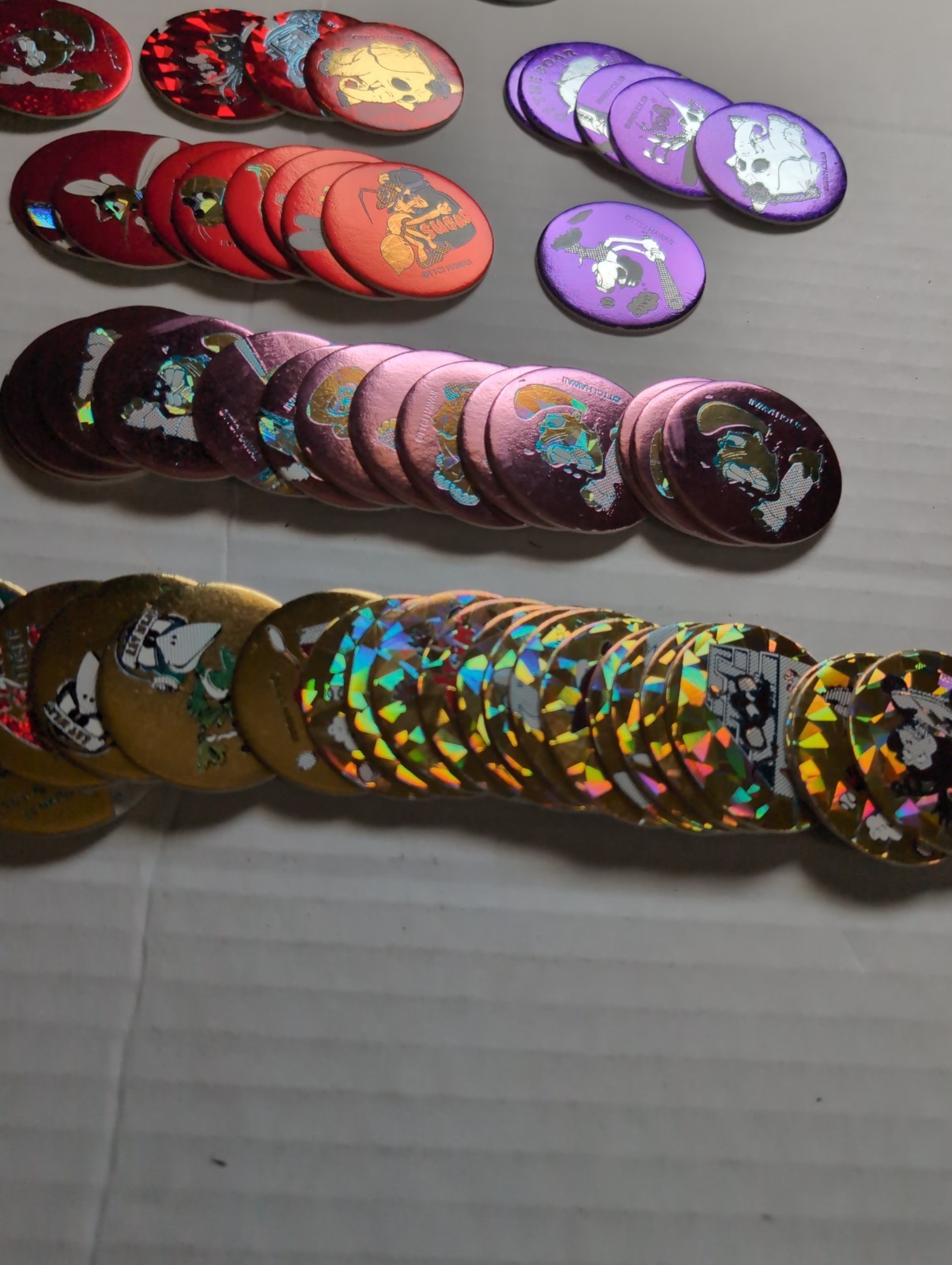 1993 Pog Pogs Lot Of 100 TTCI Hawaii