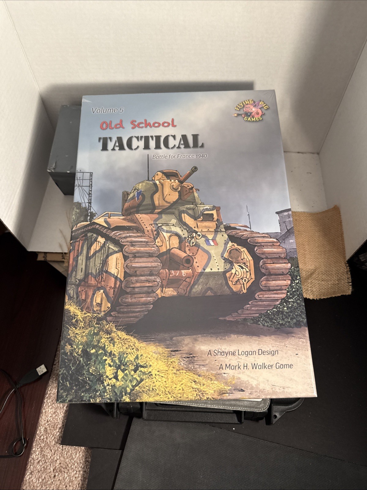 Old School Tactical Volume 5 Battle for France 1940 + kickstarter extras! NIB
