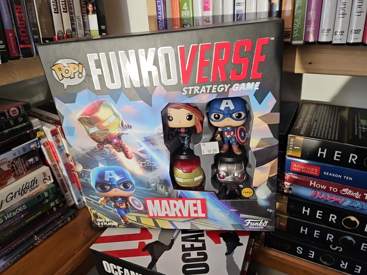 Funko Pop Games FUNKOVERSE MARVEL CHASE 100 4-Pack Strategy Game