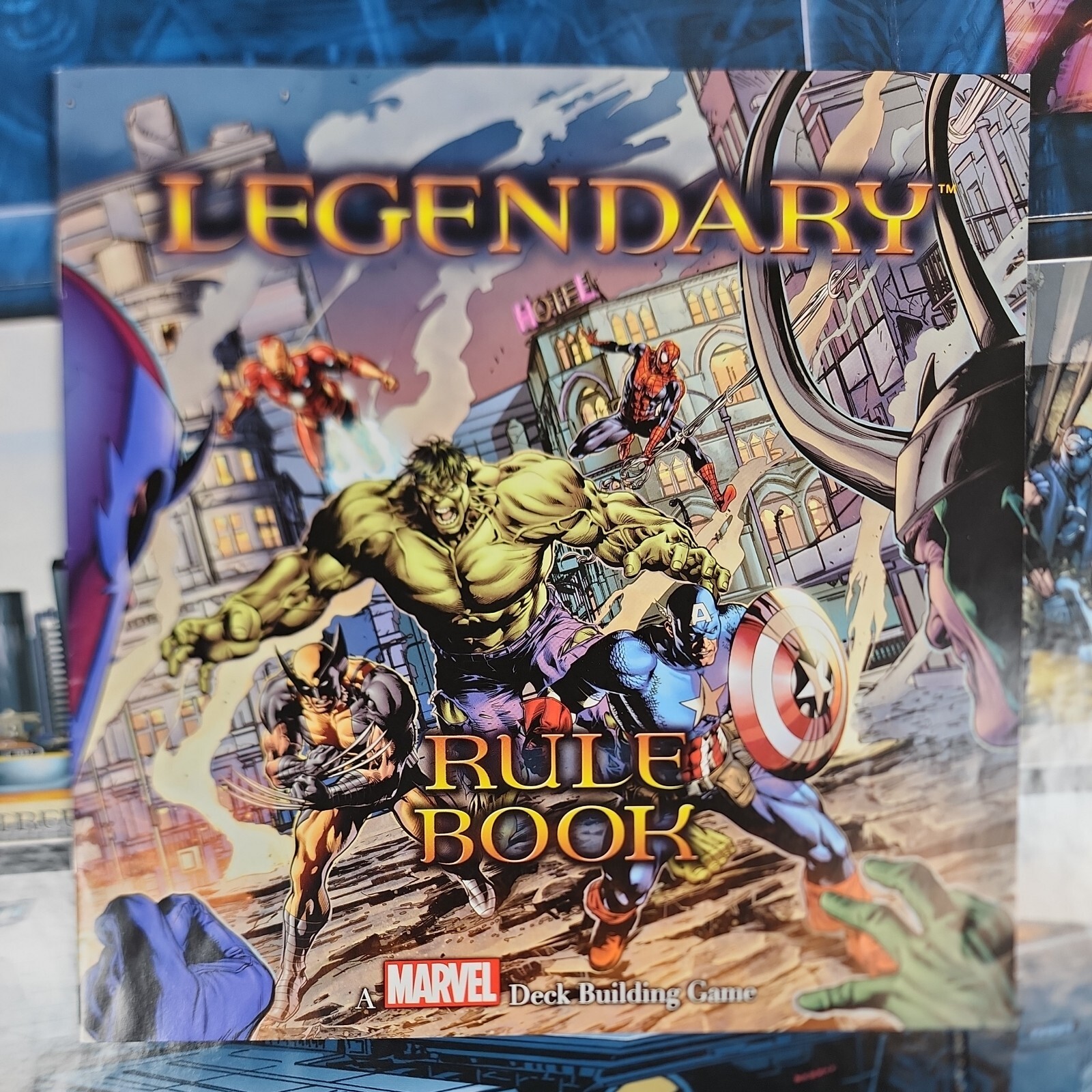 Legendary: Marvel Deck Building Game 2012 Upper Deck – Very Good Condition