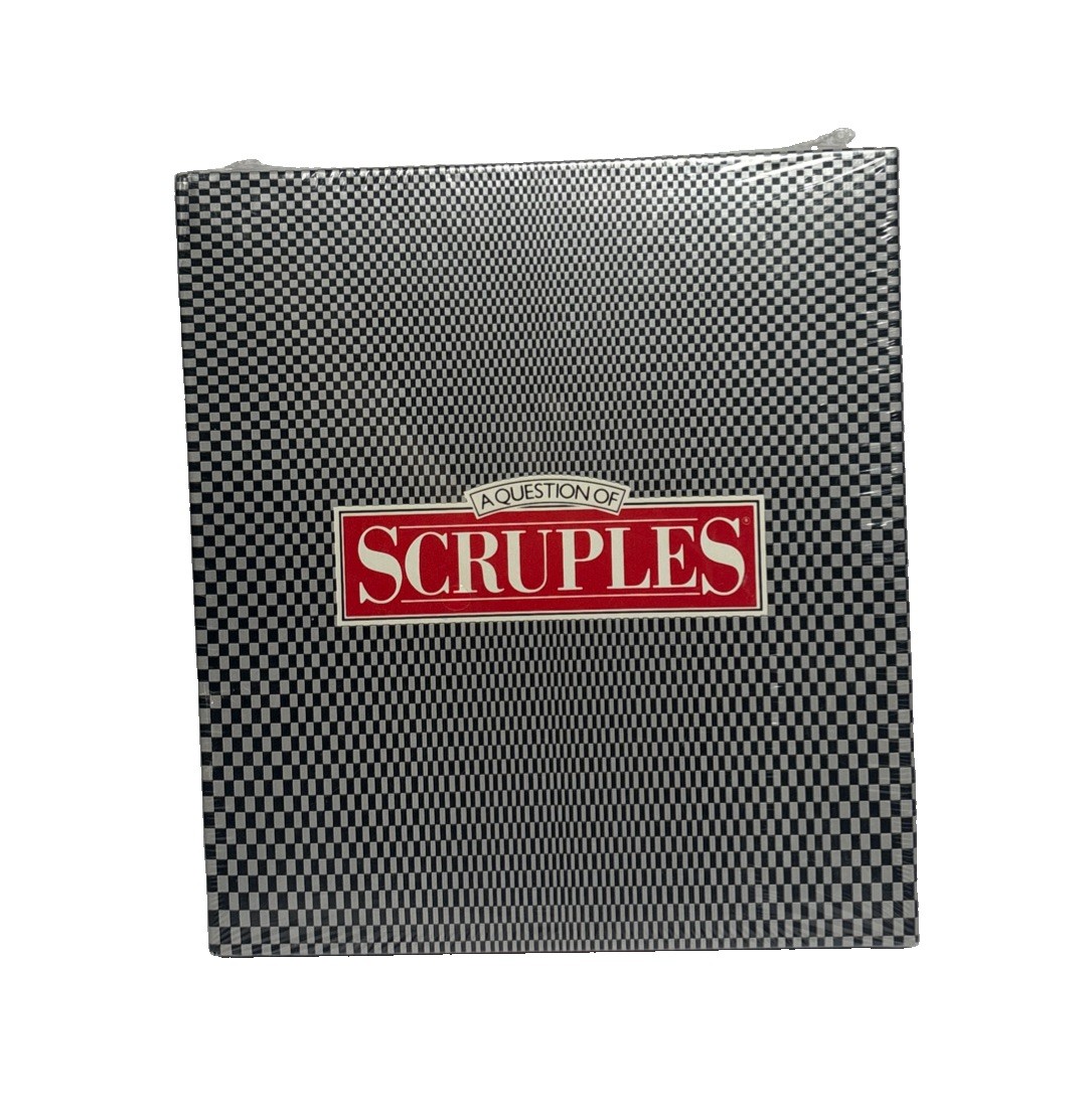 Vintage Scruples 1986 Game Factory Sealed Game Milton Bradley Original Release