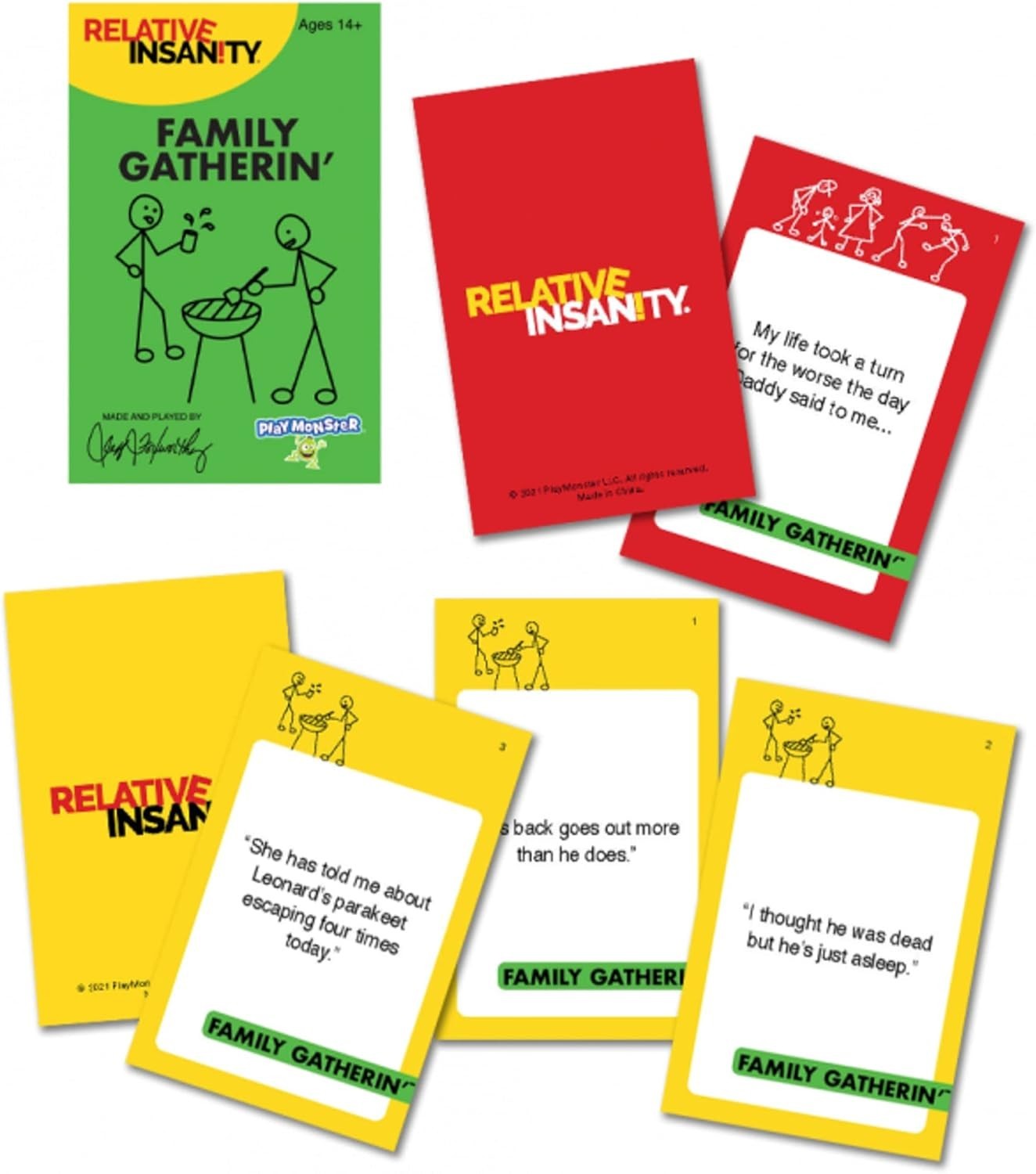 Relative Insanity Hilarious Party Game Comedian Jeff Foxworthy Family Gatherin’