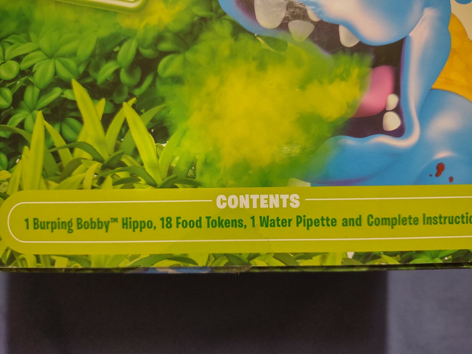 Burping Bobby Hippo Board Game by Goliath 2-4 Players Ages 4+ Boy Girl Toy New