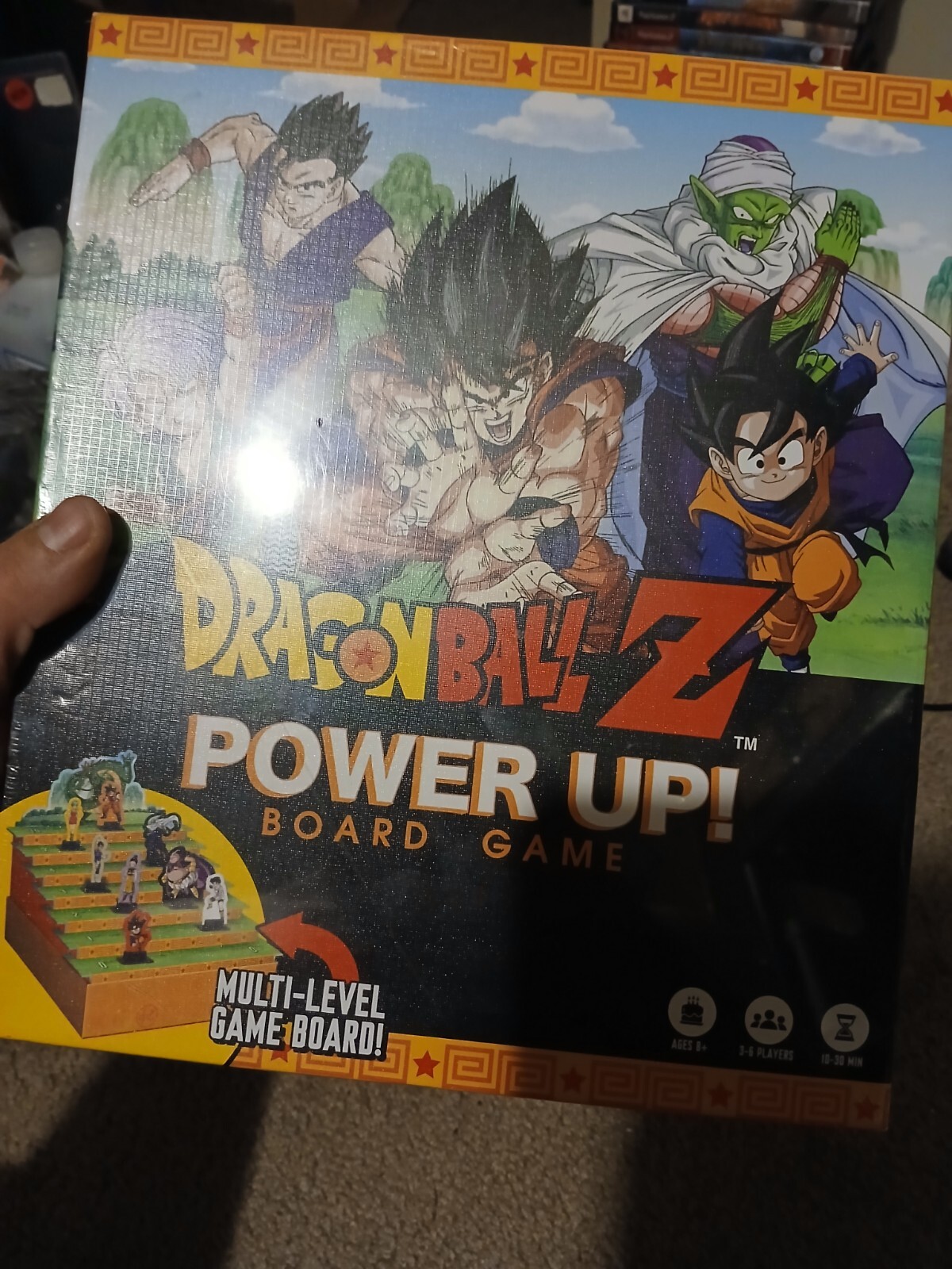 Sealed, Brand New Dragonball Z Power Up Board Game – Ages 8+ – 3-6 Players