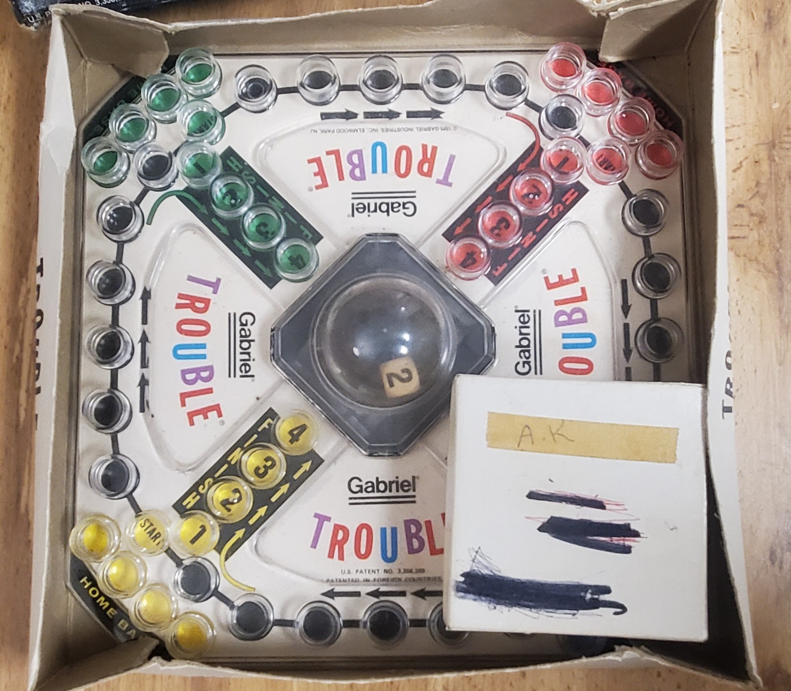 1975 Gabriel No 7310 Trouble Pop-o-Matic Complete