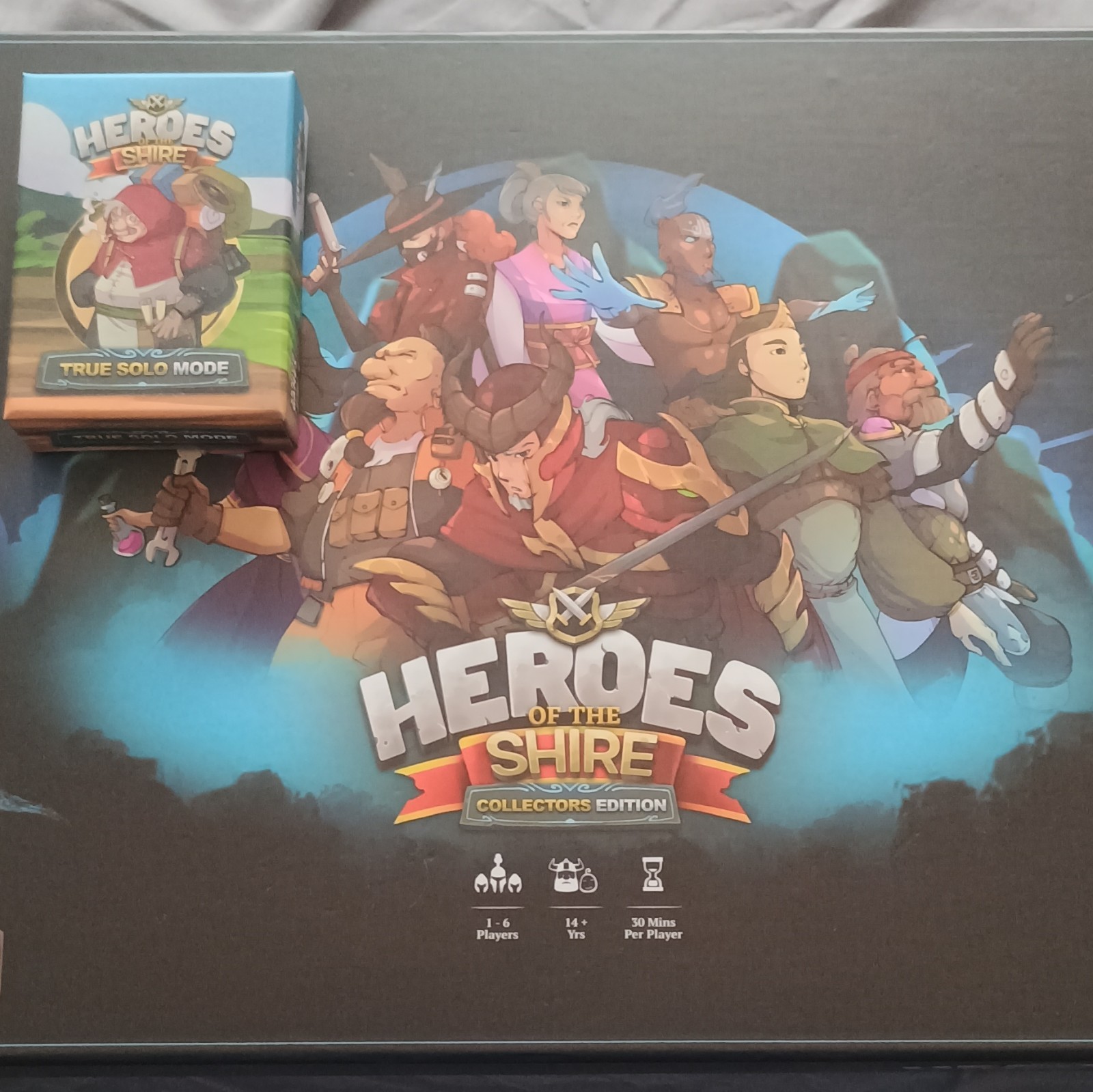 Mighty Boards Heroes of the Shire Collector’s Edition Fantasy Board Game 1-6