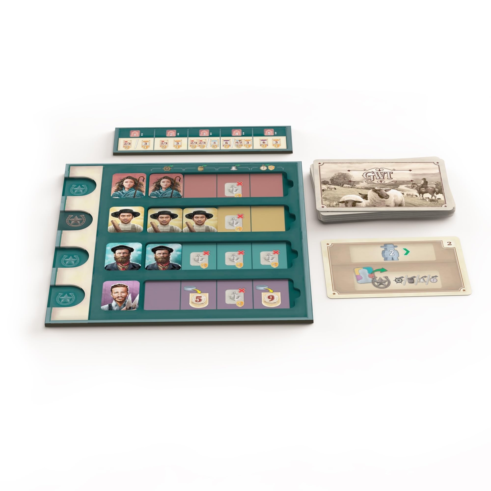 Great Western Trail 2nd Edition New Zealand Board Game – Embark on a Unique C…
