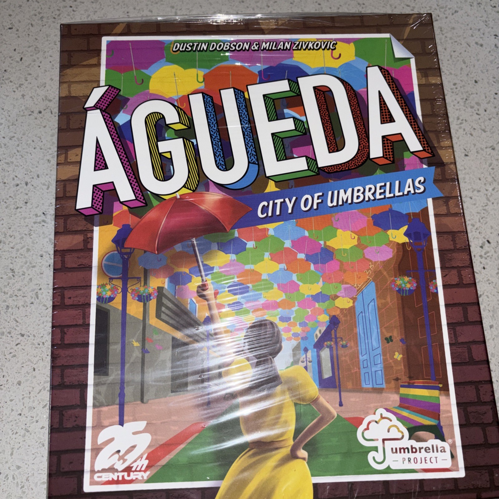 Águeda: City of Umbrellas, Strategy Board Game for 1 to 5 Players and Ages 10…
