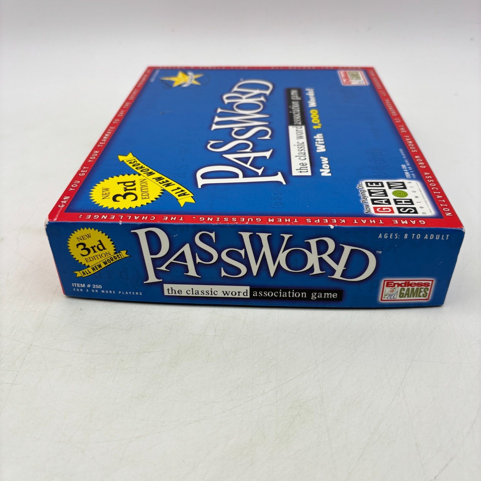 Password 3rd Edition COMPLETE Endless Games 2001 Word Association Party Family