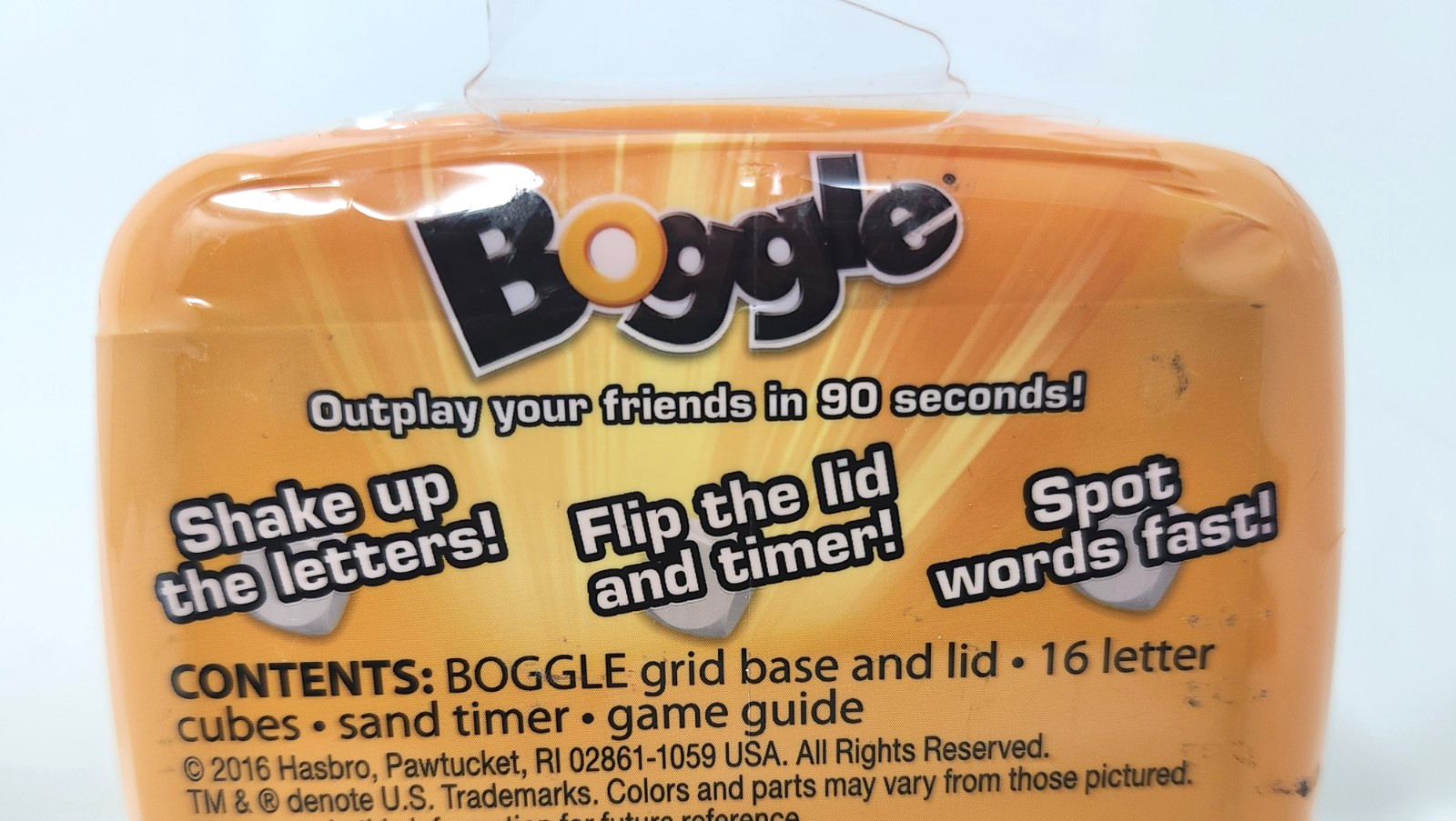 Boggle Classic by Hasbro Gaming 2016 – NEW