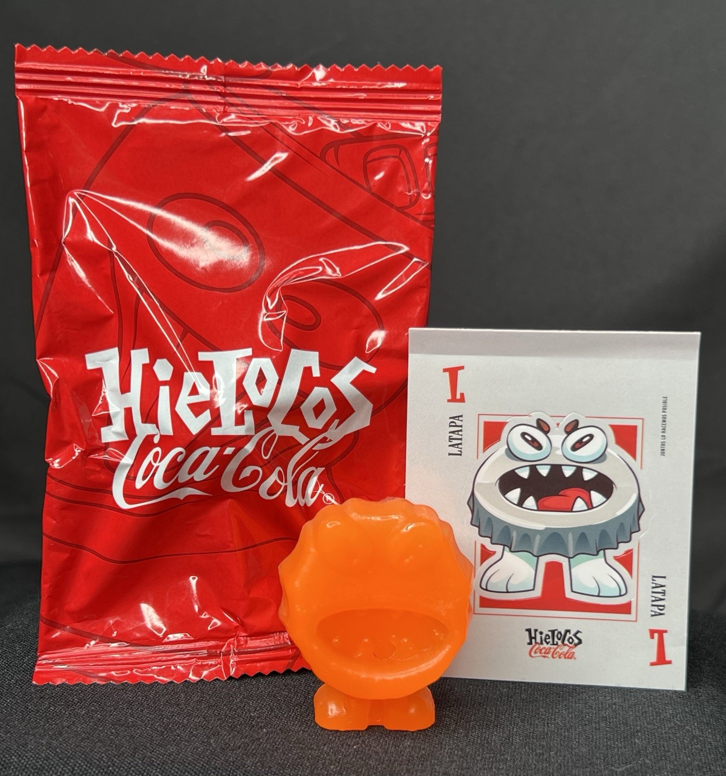 Hielocos Coca-Cola Crazy Bones New Set Latapa In This Pack, Color Change Read