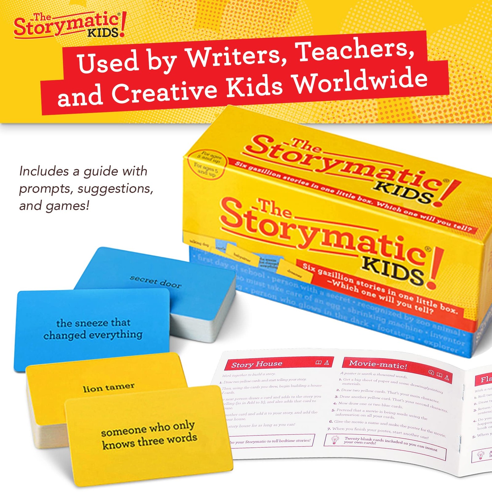 Storymatic – Writing Prompts for Young Writers – Storytelling Games – Teacher…