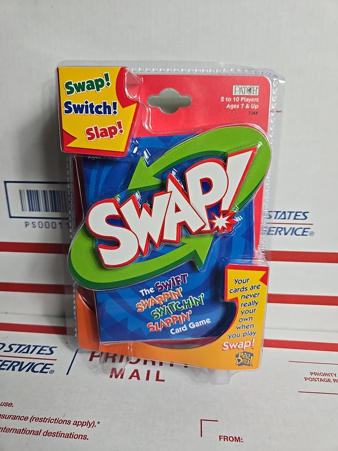 NEW SEALED SWAP! Switch! Slap! Card Game Patch Products Big Deal