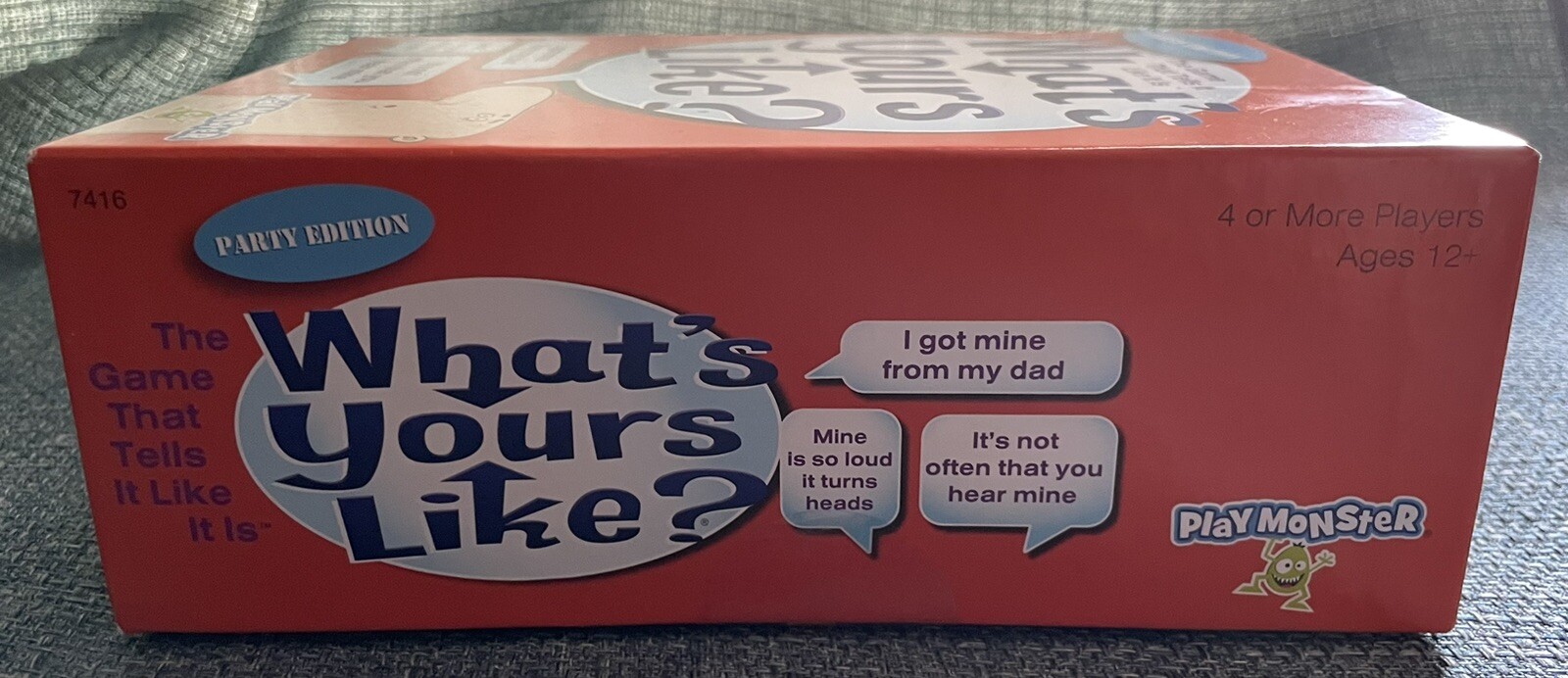 What’s Yours Like? Hilarious Party Edition Game 4+players Ages 12+ PlayMonster