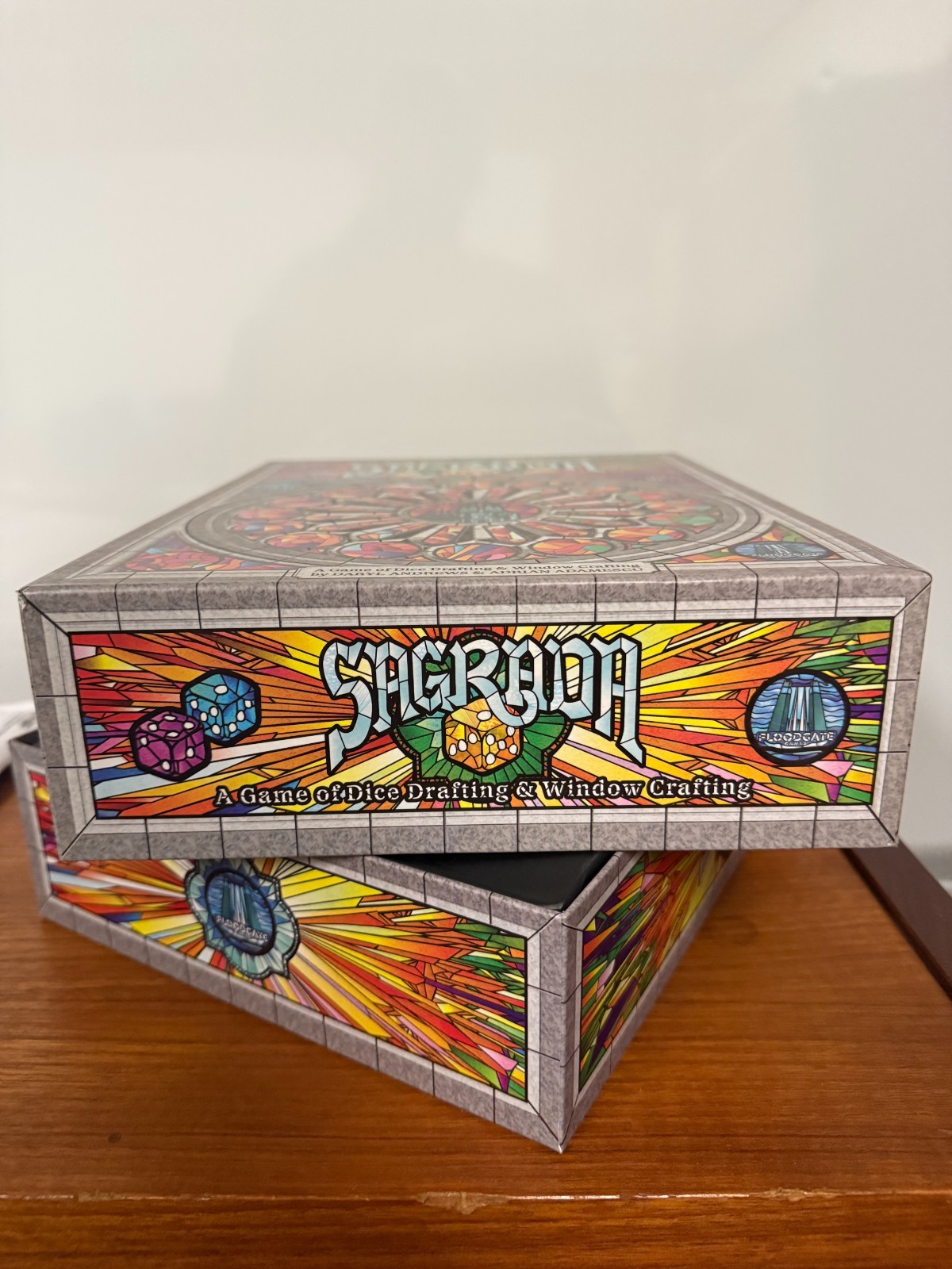 Sagrada Dice Drafting Placement Strategy Game