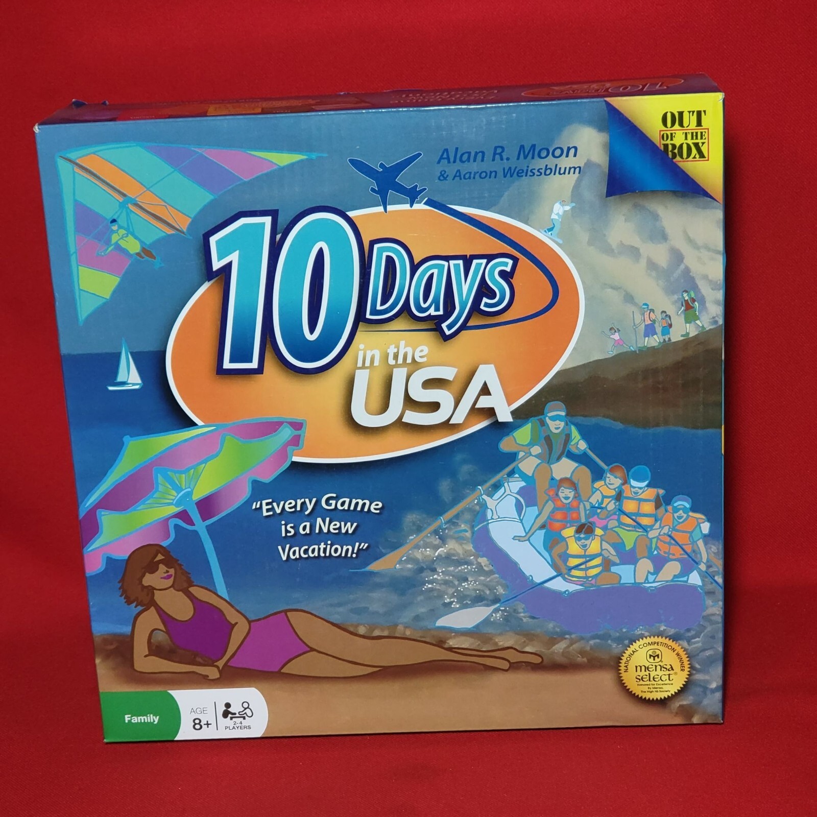 10 Days in the USA Family Board Game Every Game is a New Vacation
