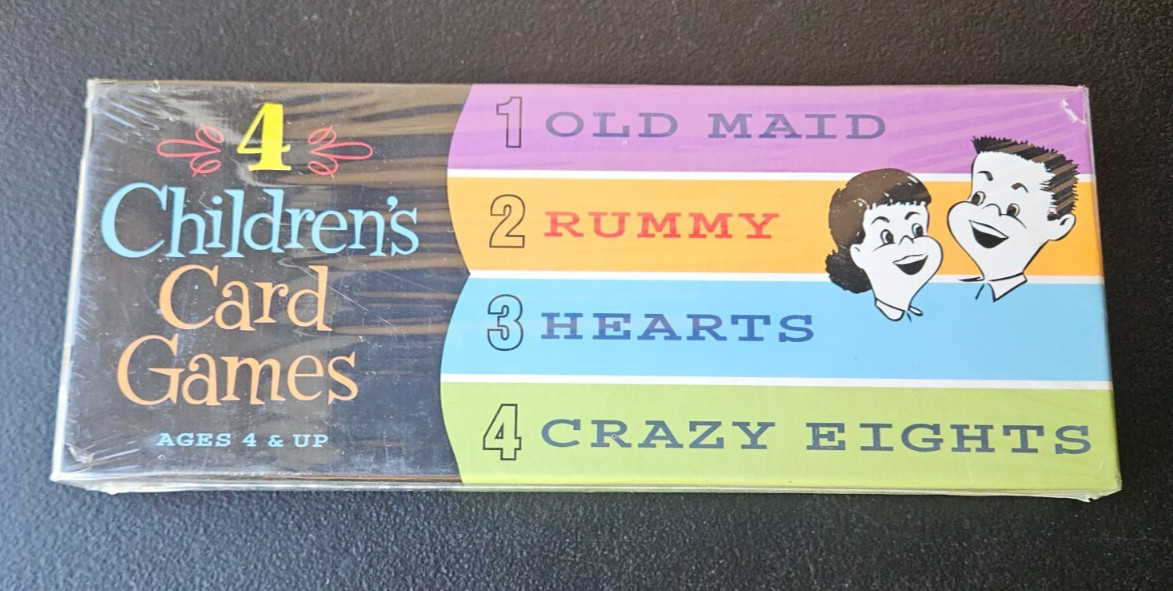 4 CHILDREN’S CARD GAMES. 2002 BINARY ARTS. EASY FUN FOR TRIPS. AGES 4 AND UP