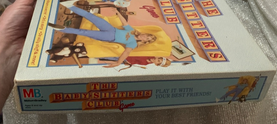 VINTAGE The Baby Sitters Club Game COMPLETE Milton Bradley 1989 BSC Girls Books