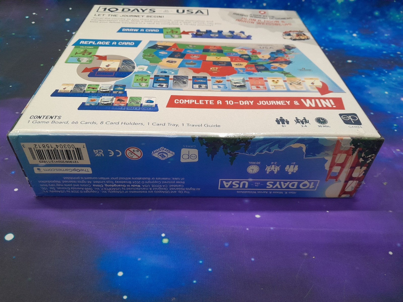 10 Days In The USA Board Game – Sealed New