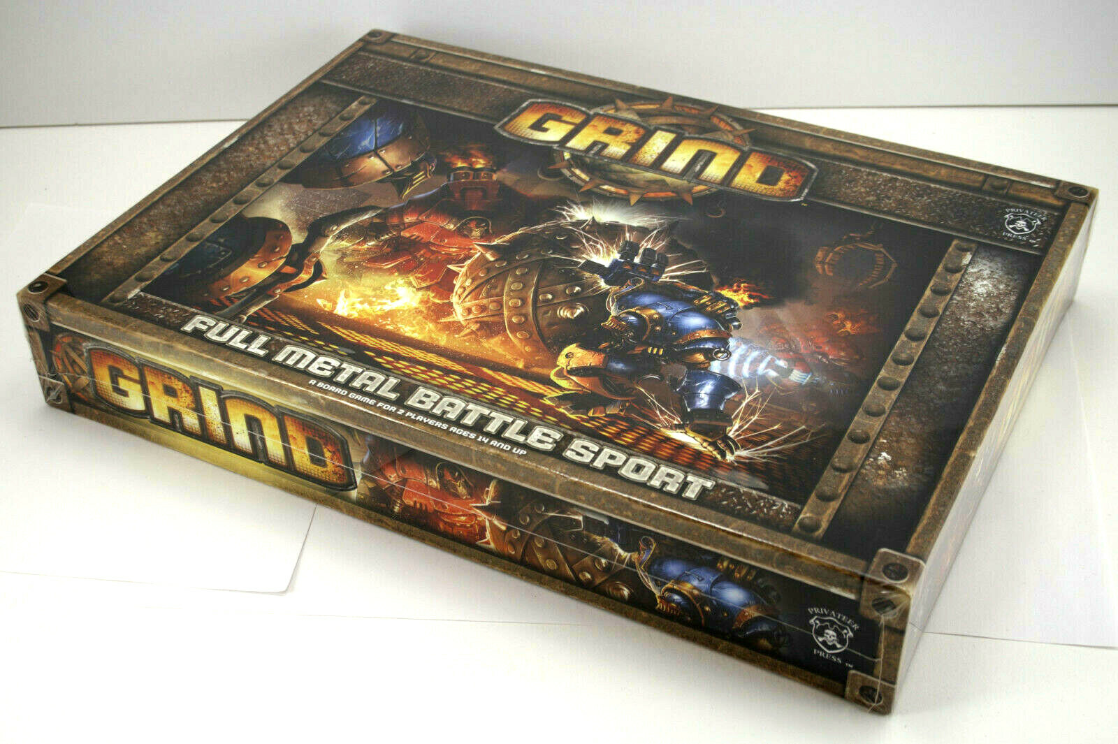Grind Full Metal Battle Sport Board Game Privateer Press NEW SEALED