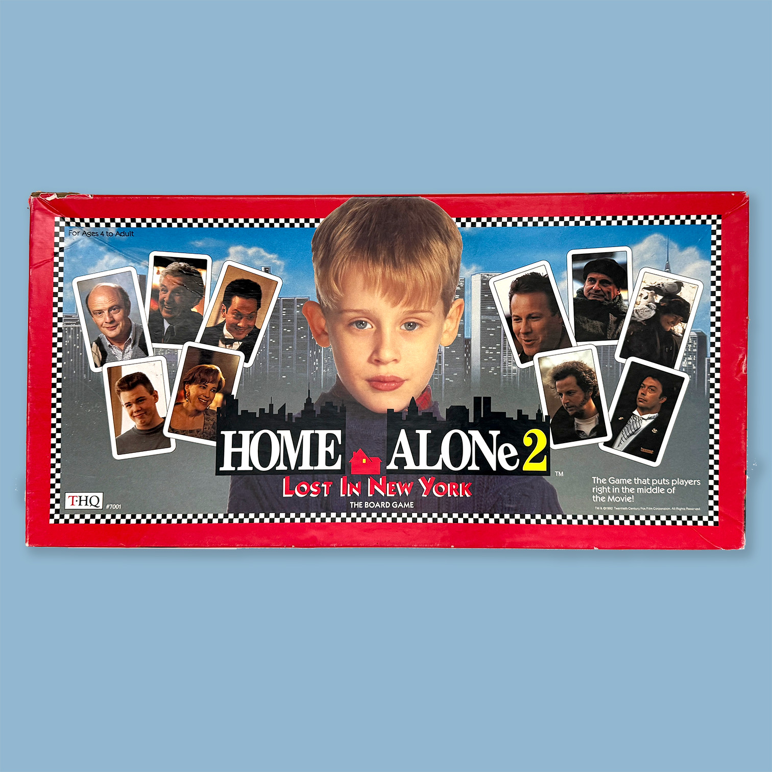 Vintage 1992 Home Alone 2 Lost in New York Board Game – T•HQ Inc – Complete Set
