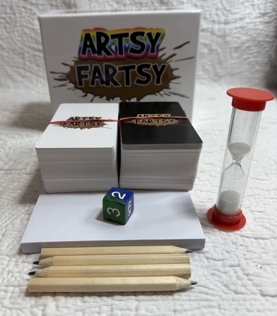 ARTSY FARTSY – Not Your Parents’ Drawing Game by TwoPointOh Games ~ NEW SEALED