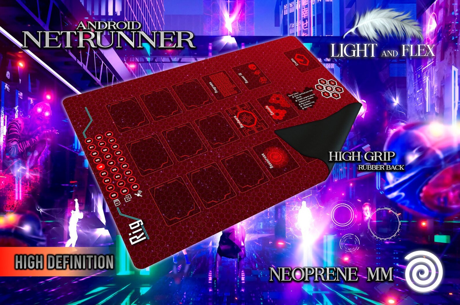 Android Netrunner Gamemat