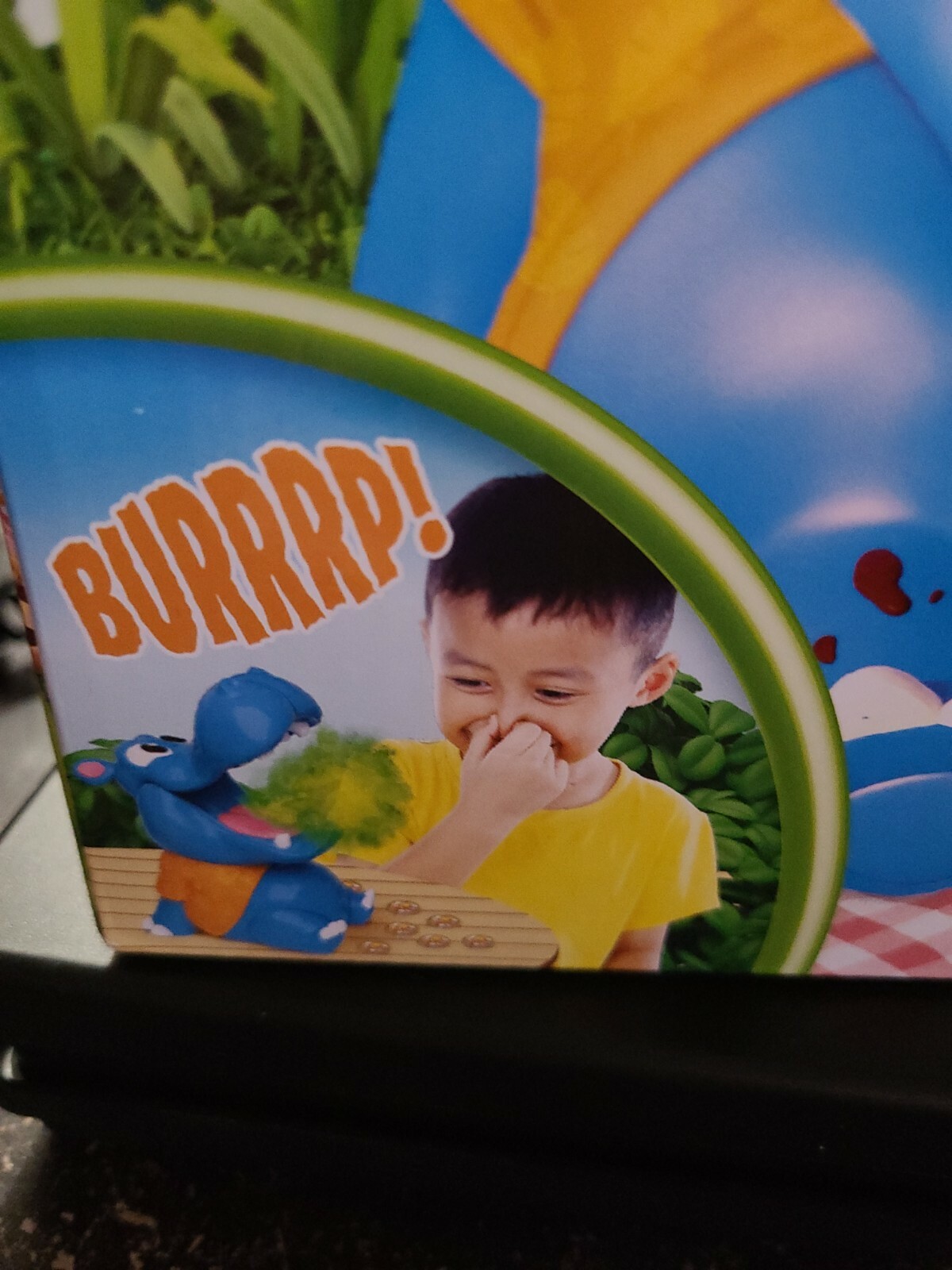 Brand New Burping Bobby Hippo Game by Goliath 2-4 Players Ages 4+