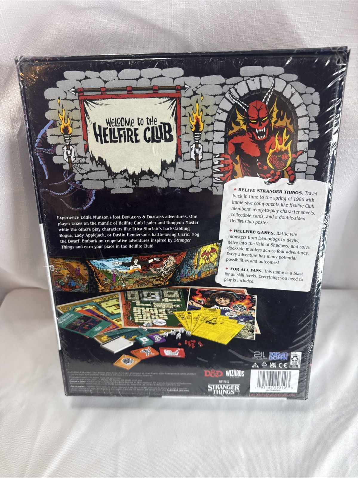Dungeons & Dragons: Stranger Things: Welcome to the Hellfire Club New Sealed