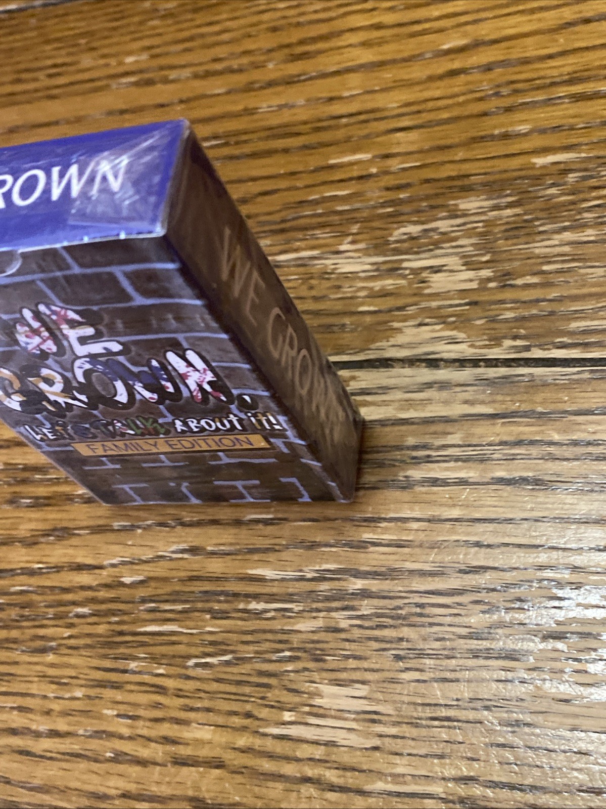WE GROWN LETS TALK ABOUT IT! CARD GAME FAMILY EDITION