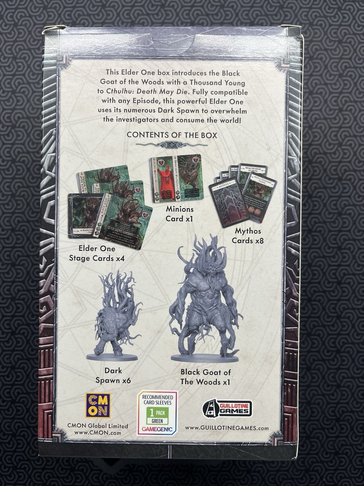 CTHULHU: Death May Die BLACK GOAT OF THE WOODS Cards Sealed